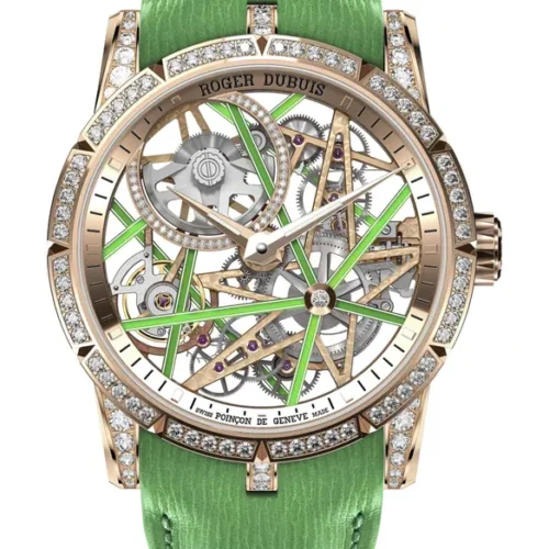 ROGER DUBUIS Excalibur Blacklight Pink Gold 42mm